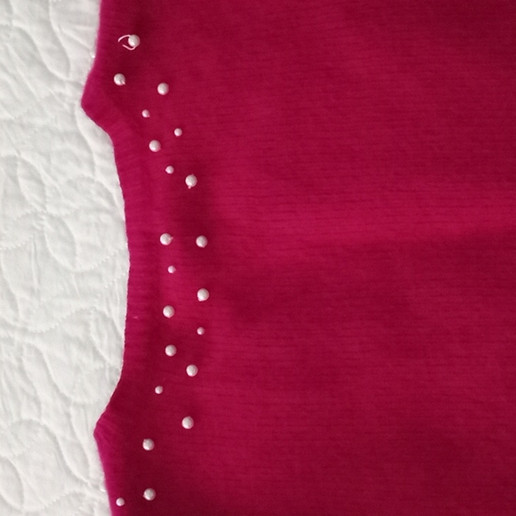 Vintage Shabby Chic Angora cardigan sweater - Picture 5 of 6